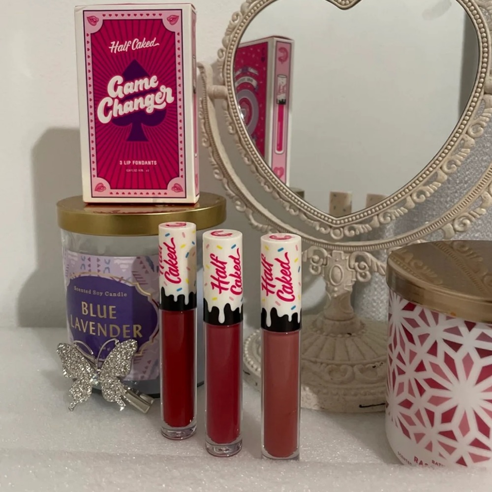 Half caked 3 lipstick set